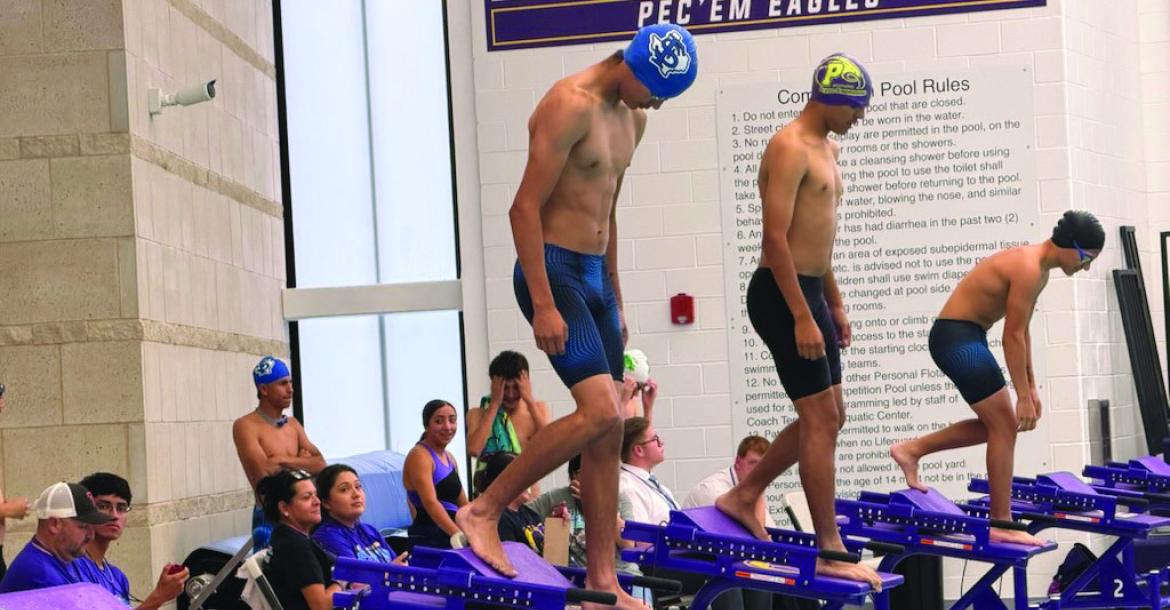 Fort Stockton High School, Blue Wave Swimmer. Courtesy Photo By Tristian Barragan