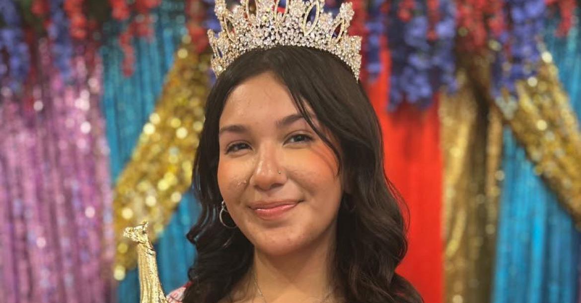 2026 Barrio Fest Baseball Queen, Miss Abril Alexis Guadian, crowned Saturday, September 12, 2026. Abril named this year’s scholarship recipient. The revived tradition honors Fort Stockton’s historic Sonics–Blue Sox rivalry while giving a new generation the opportunity to celebrate their family history, community traditions and the pride that continues to make Fort Stockton home.