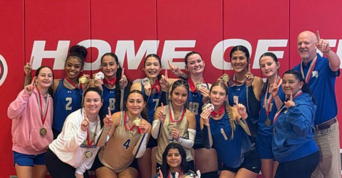 Buena Vista Varsity Lady Longhorns “Champions” of Van Vorn Tourney