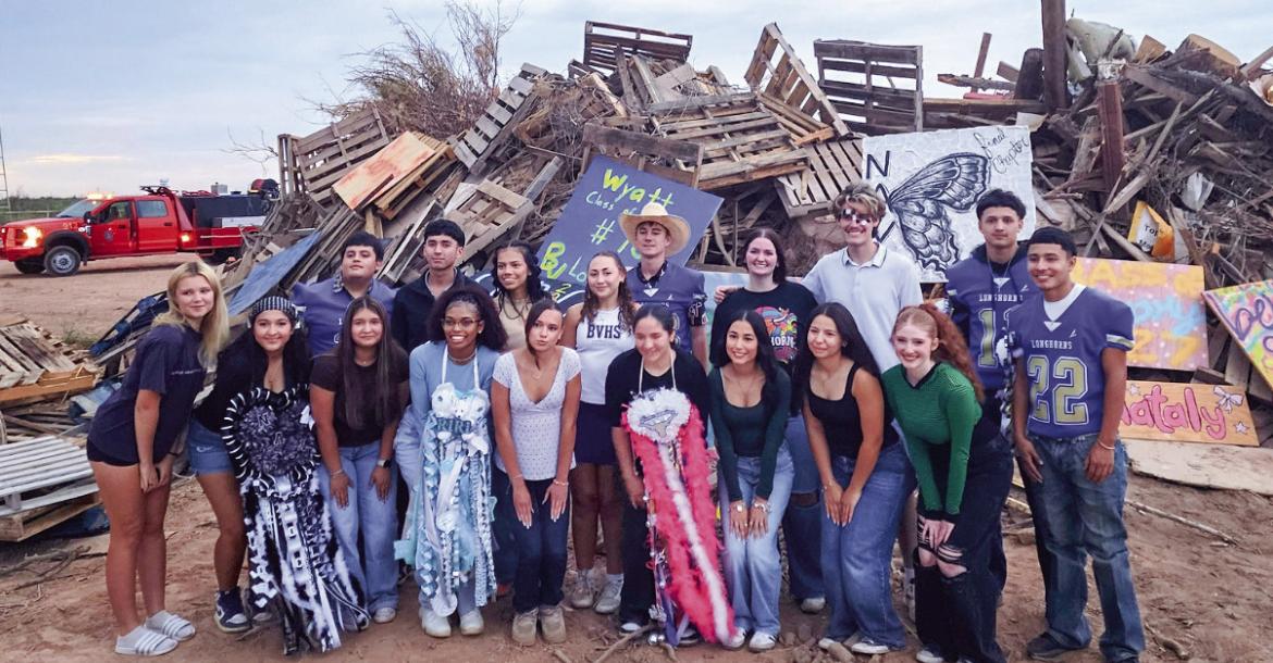 Senior traditions, hand-painted boards and a community gathered around the flames make Buena Vista ISD’s annual homecoming bonfire a sentimental night to remember.