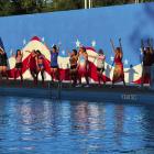 Water Carnival participants fine-tune their performances before taking the stage at Fort Stockton’s annual event. Courtesy photo