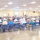 TX AgriLife Presentation- Texas AgriLife held a presentation at the Pecos County Civic Center for ranchers and farmers pertaining to the NWS new world screwworm on Thursday night, 7-29-26. The presentation was performed by National and State agencies with over 300 people in attendance. A special thanks to Dalton York for putting this together. Courtesy photo.