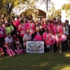 Community members gather for the Stronger Together Pink Out 5K and Expo Oct. 10 at Zero Stone Park in Fort Stockton. The annual Pink Springs fundraiser supports individuals and families impacted by breast cancer. Courtesy Photo by Laura Waddell Photography.